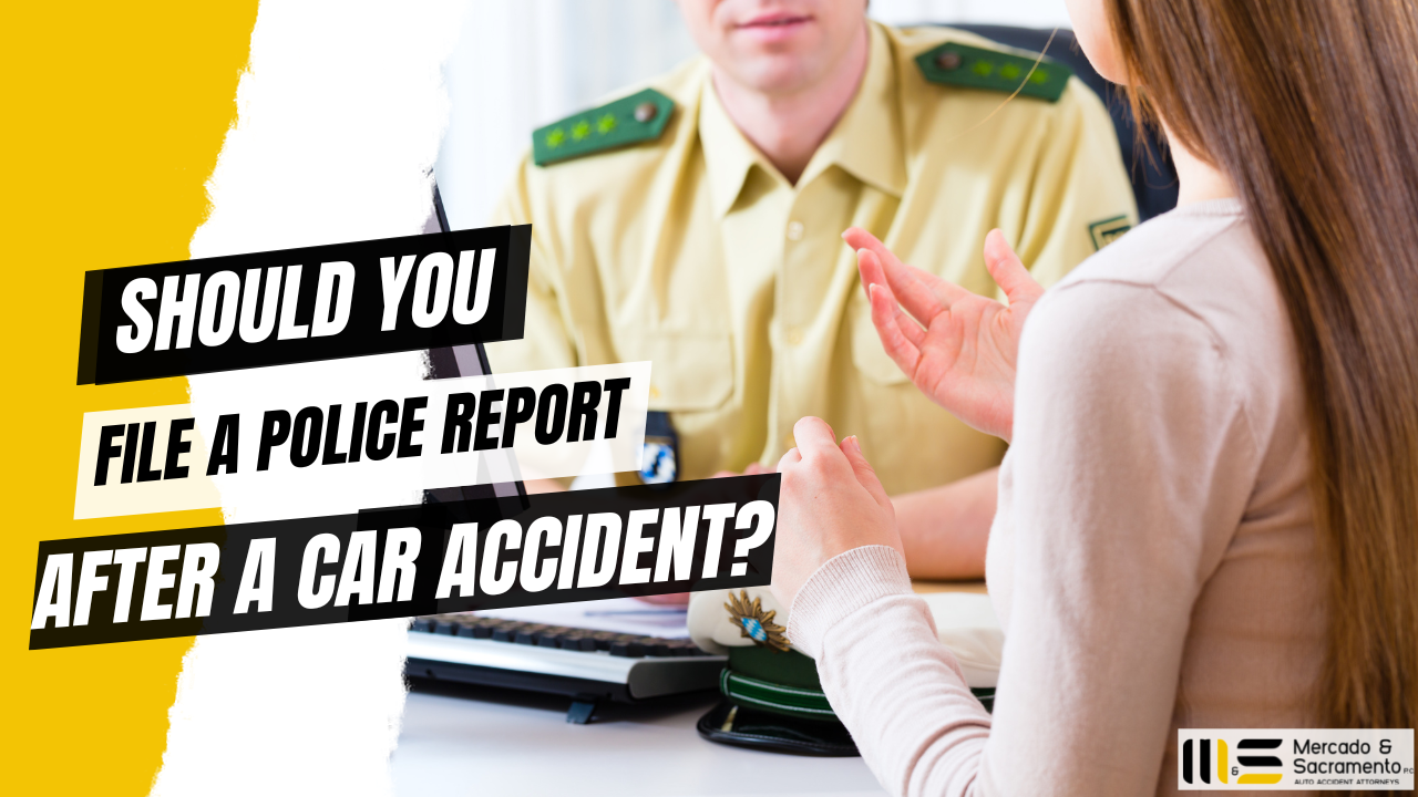 SHOULD YOU FILE A POLICE REPORT AFTER A CAR ACCIDENT?