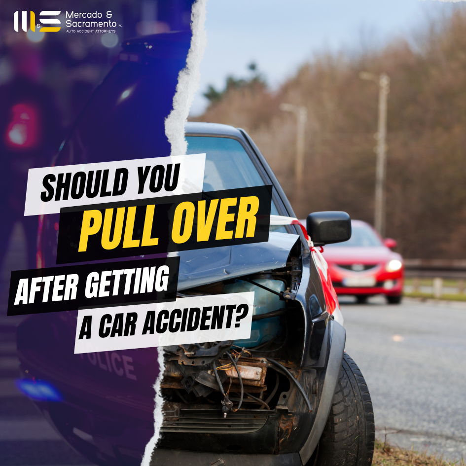 Should You Pull Over After Getting Into A Car Accident?